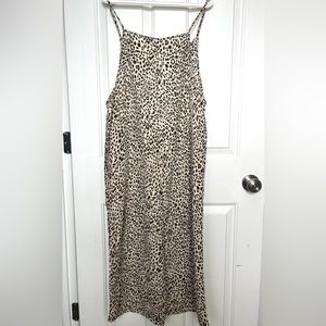 Animal Print Jumpsuit